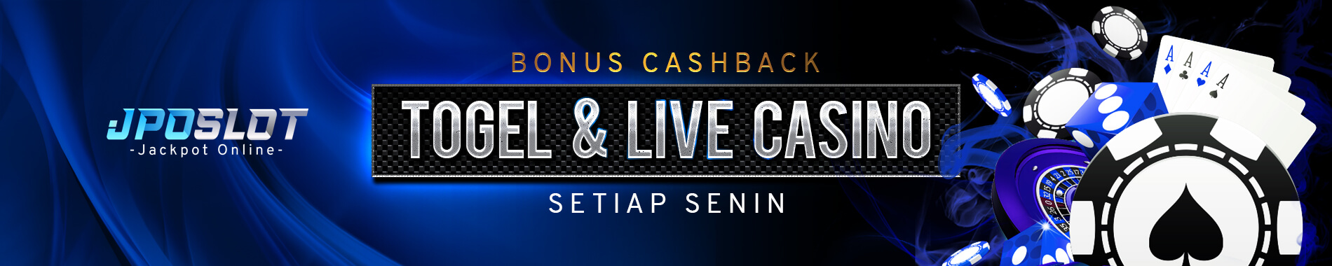 bonus cashback togel dan live kasino